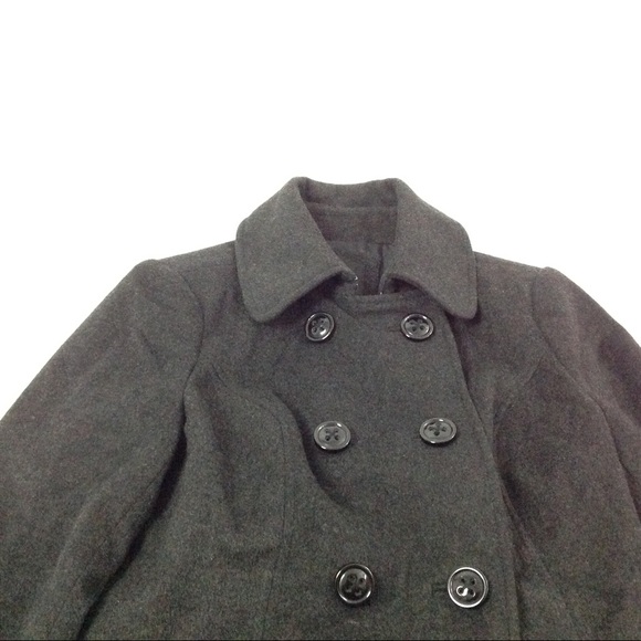 The Limited Women's Jacket Size XS Gray Peacoat - Picture 2 of 4